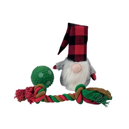 Picture of CHRISTMAS DOG TOYS SET 3pcs